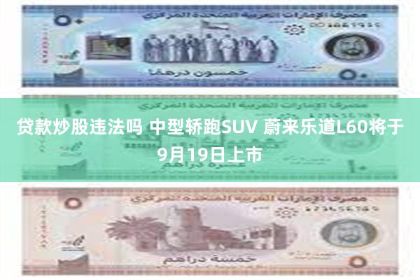 贷款炒股违法吗 中型轿跑SUV 蔚来乐道L60将于9月19日上市